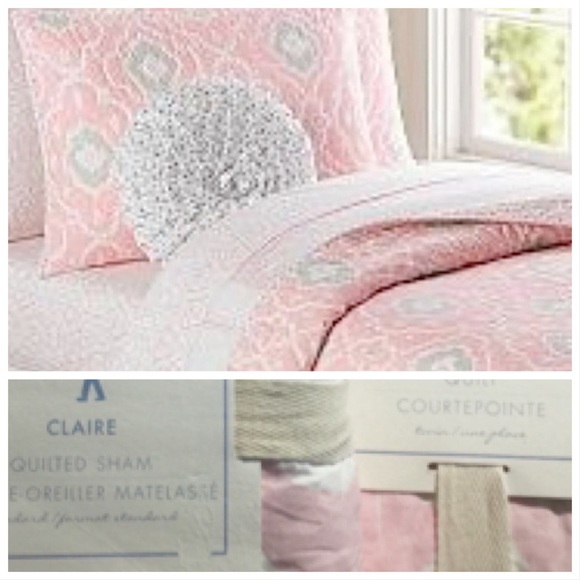 Potter Barn Kids Claire Quilt Set Twin New - Picture 1 of 5